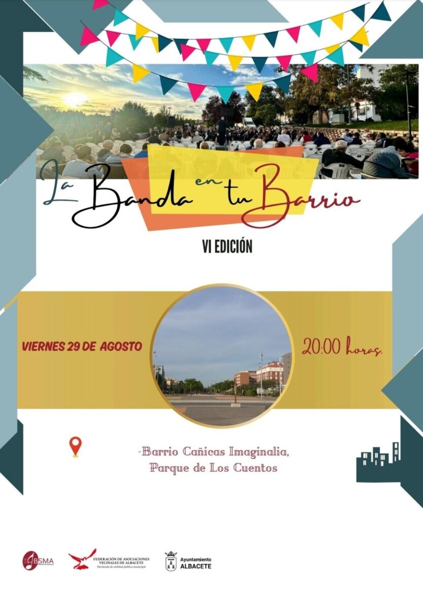La VI edición del exitoso programa municipal 'La Banda en tu barrio' pondrá el b...