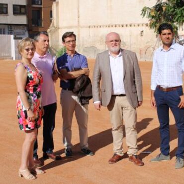 Visita a la obra RAM del CEIP &quot;Reina Sofía&quot; de Albacete capital