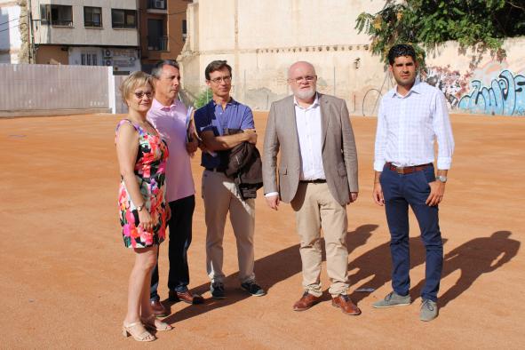 Visita a la obra RAM del CEIP &quot;Reina Sofía&quot; de Albacete capital