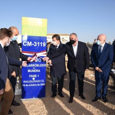 Inversión para la mejora carretera Villarrobledo-Munera