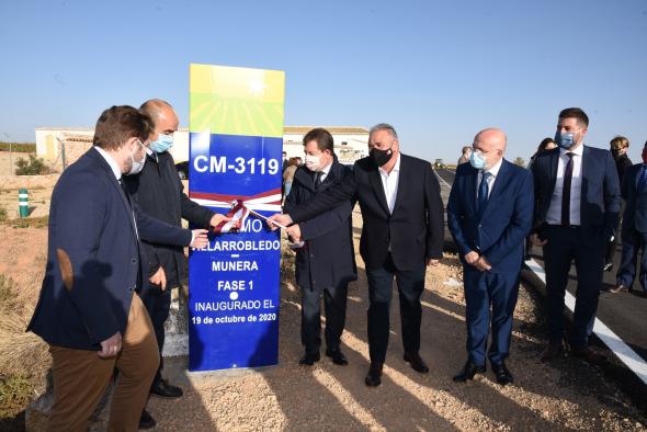 Inversión para la mejora carretera Villarrobledo-Munera