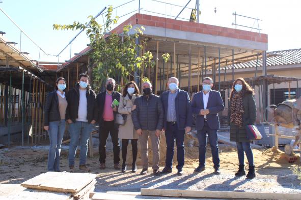 Visita centros educativos de Chinchilla