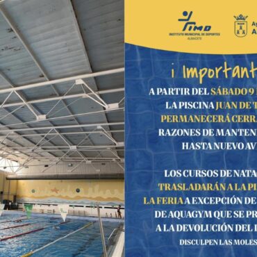 Cierre sorpresivo de la piscina de Judn genera interrogantes sobre instalaciones deportivas en Albacete.