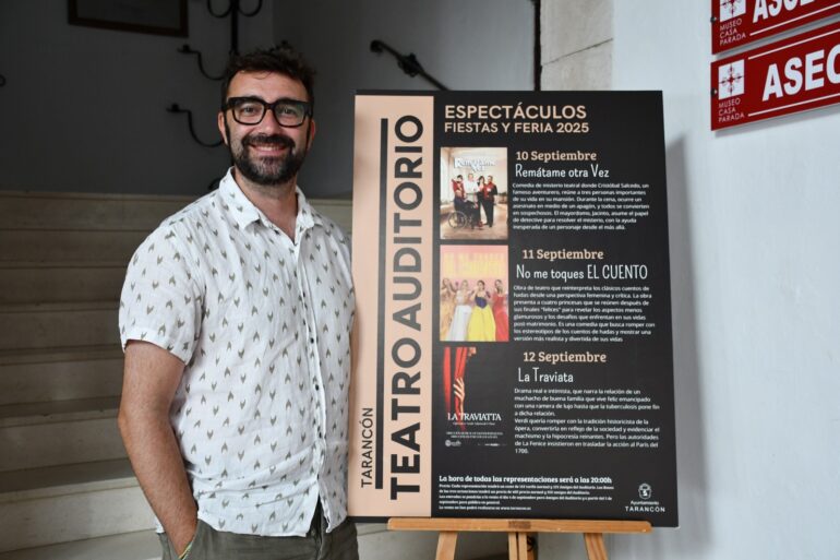 Teatro, comedia y ópera en el auditorio municipal en las fiestas patronales 2025 de Tarancón - SURCO CLM, Diario digital