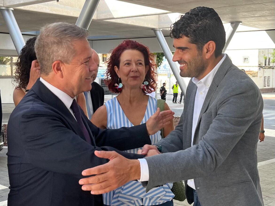Hemos acompañado al presidente de Junta de Comunidades de Castilla-La Mancha, E...