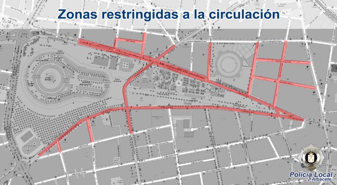 EN ROJO zonas restringidas a la circulación a partir de la mañana del día 7 se s...