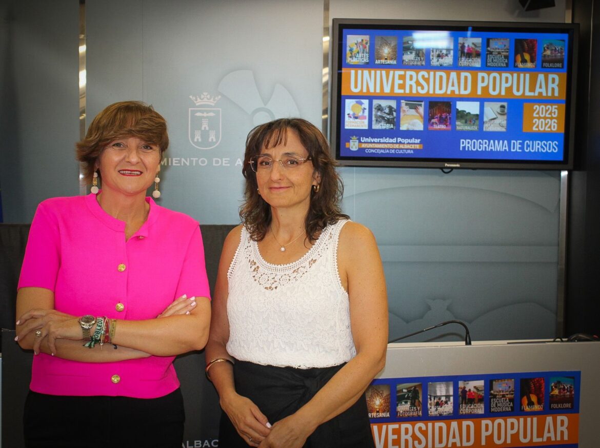 La Universidad Popular de Albacete amplía su oferta para el curso 2025/2026 con...