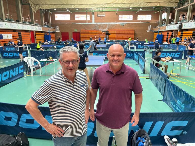 El Pabellón Feria ha acogido el VII Torneo Internacional de Tenis de Mesa, orga...