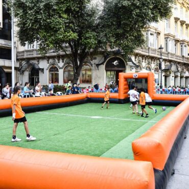 La Plaza del Altozano ha vivido una jornada especial con el torneo Fútbol Chall...