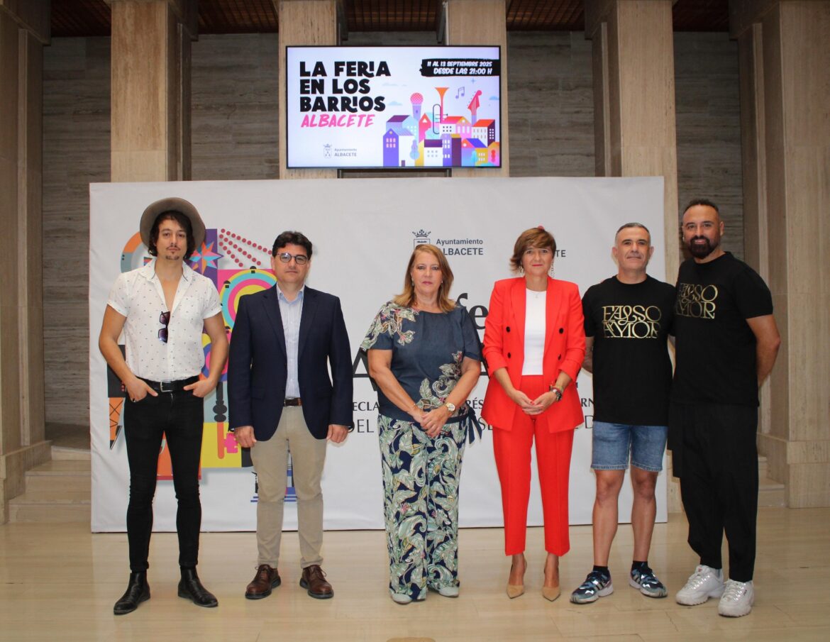 La Feria en los Barrios 2025 amplía la oferta cultural en Albacete
 Del 11 al 1...