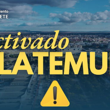 El Ayuntamiento activa el PLATEMUN ante la previsión de fuertes lluvias y la de...