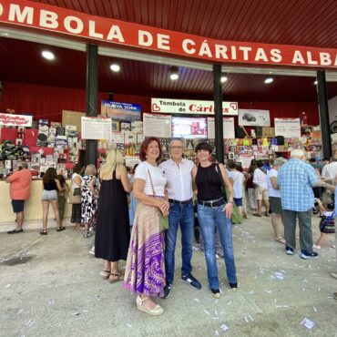 Hemos visitado la Tómbola de Cáritas Diocesana de Albacete, que a falta de 2...