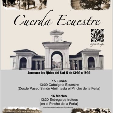 La Feria suma color con la cabalgata ecuestre por las calles
 Lunes 15 ·  13:00...