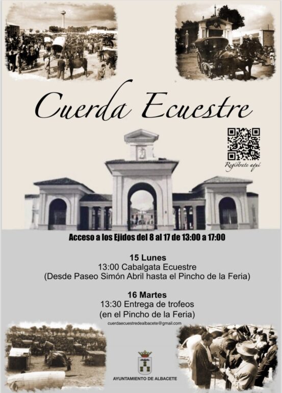 La Feria suma color con la cabalgata ecuestre por las calles
 Lunes 15 ·  13:00...