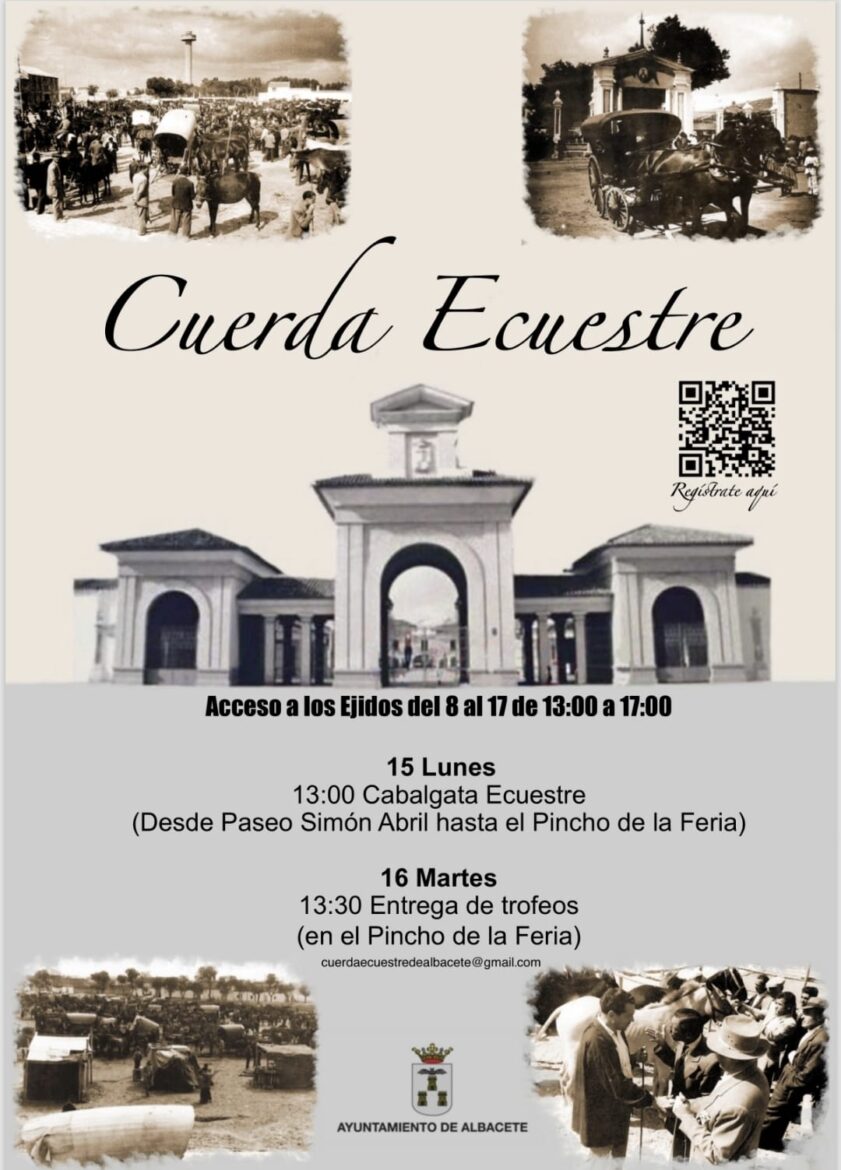 La Feria suma color con la cabalgata ecuestre por las calles
 Lunes 15 ·  13:00...