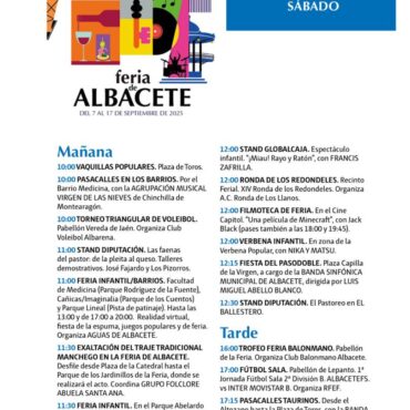 Hoy, 13 de septiembre, seguimos disfrutando de la Feria de Albacete con una pro...