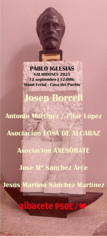 La Agrupación Local del PSOE de Albacete, como marca la tradición tendrá presenc...
