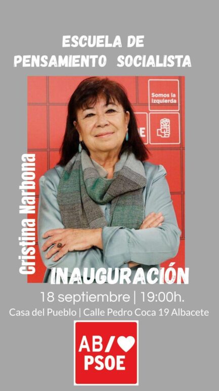 Inauguración de la 'Escuela de Pensamiento Socialista', con la presidenta federa...