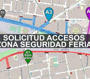Tarjetas de acceso Feria 2025. Plazo hasta el 17 de septiembre. ¿Dudas? No te pr...
