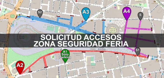 Tarjetas de acceso Feria 2025. Plazo hasta el 17 de septiembre. ¿Dudas? No te pr...
