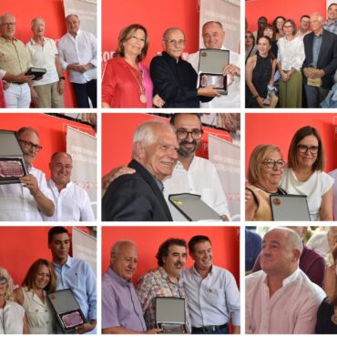 La Agrupación Local del PSOE reconoce el compromiso de la militancia socialista ...