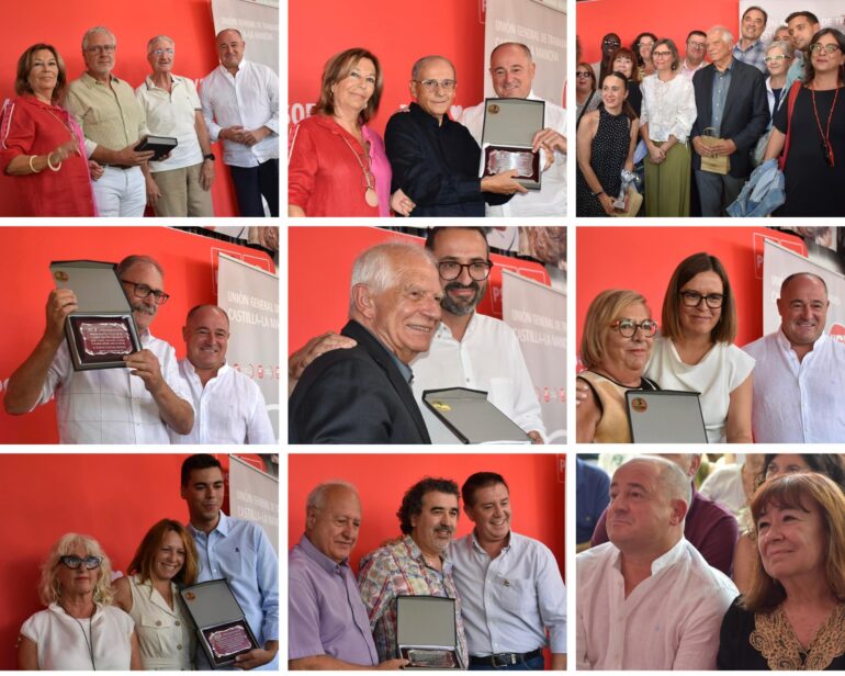 La Agrupación Local del PSOE reconoce el compromiso de la militancia socialista ...