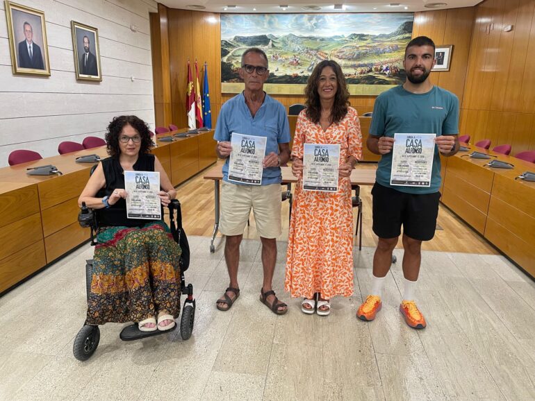 Presentada la Subida a la Casa Alfonso organizada por AFEPAL Párkinson Almansa