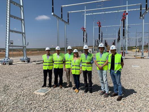 Visita la subestación de Campanario en Bonete (Albacete)
