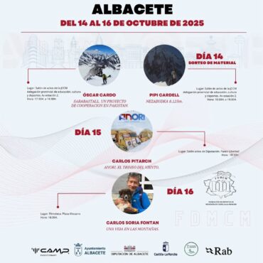 Carlos Soria clausura las IV Jornadas de Montaña en Albacete con una conferenci...