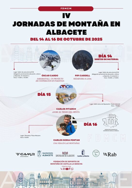 Carlos Soria clausura las IV Jornadas de Montaña en Albacete con una conferenci...
