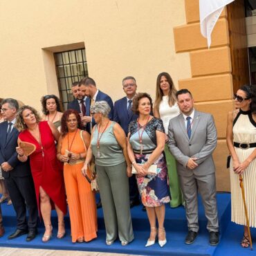 El diputado regional, Juan Antonio Moreno Moya junto a la diputada provincial, J...