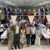 Concejales asisten a comida de la Asociación de Mayores del Barrio del Pilar