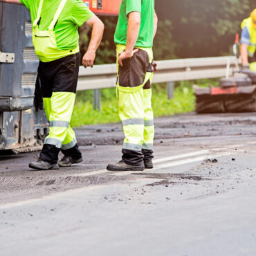 Carretera en obras