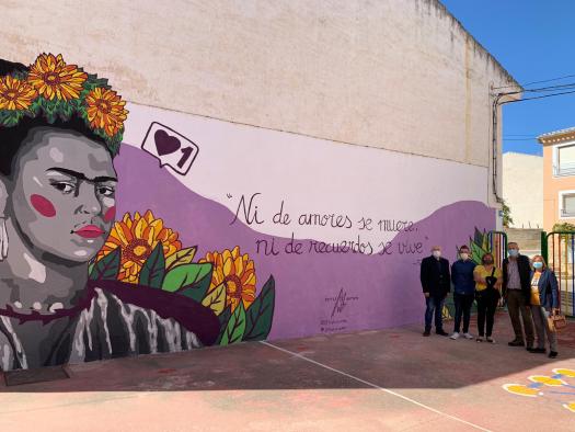 Visita del delegado de la Junta a Férez