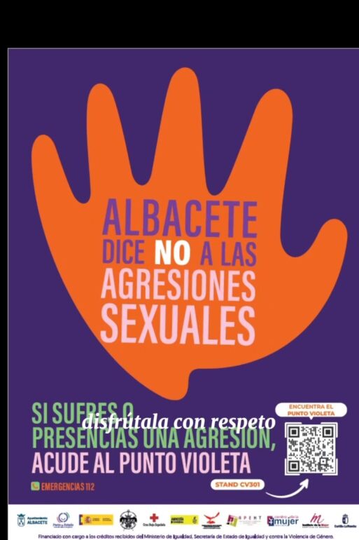 En la Feria de Albacete decimos:
 SÍ al respeto
 SÍ a la igualdad
 SÍ a la diver...