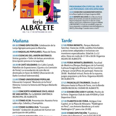 Hoy, 11 de septiembre, seguimos disfrutando de la Feria de Albacete con una pro...