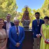 La Virgen de los Llanos regresa al Ayuntamiento de Albacete tras la Feria
