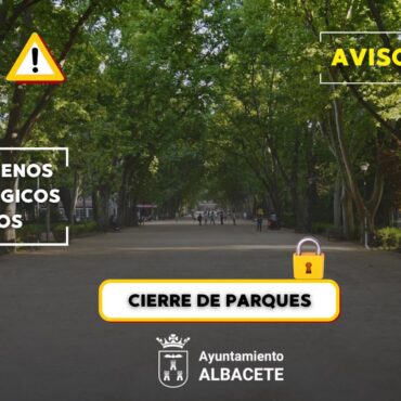Habiendo comunicado la AEMET situación de aviso amarillo por riesgo de tormenta...
