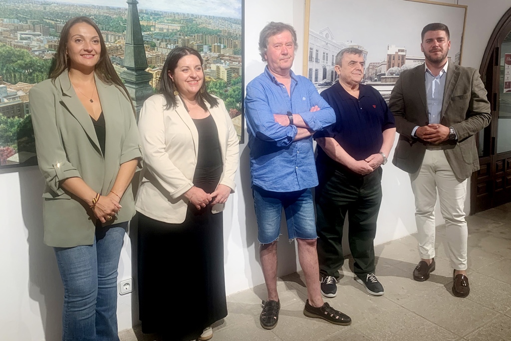 Los artistas locales Antonio Ortiz Mayorga y Anselmo Ponce exponen en la Posada de los Portales de Tomelloso - SURCO CLM, Diario digital