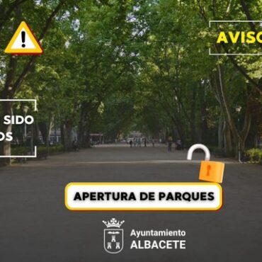 Finalizada la situación de alerta declarada por la AEMET se procede a la apertur...