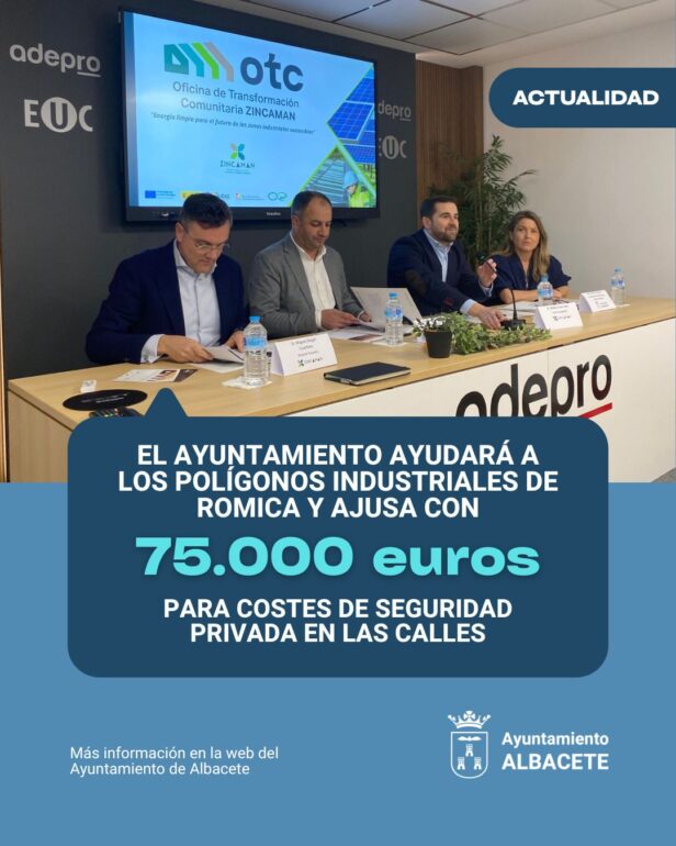 Mejores condiciones de seguridad para Romica y Ajusa gracias al apoyo municipal...
