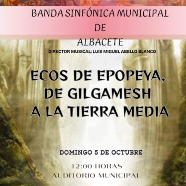 Un viaje épico inaugura la temporada de la Banda Sinfónica Municipal de Albacet...