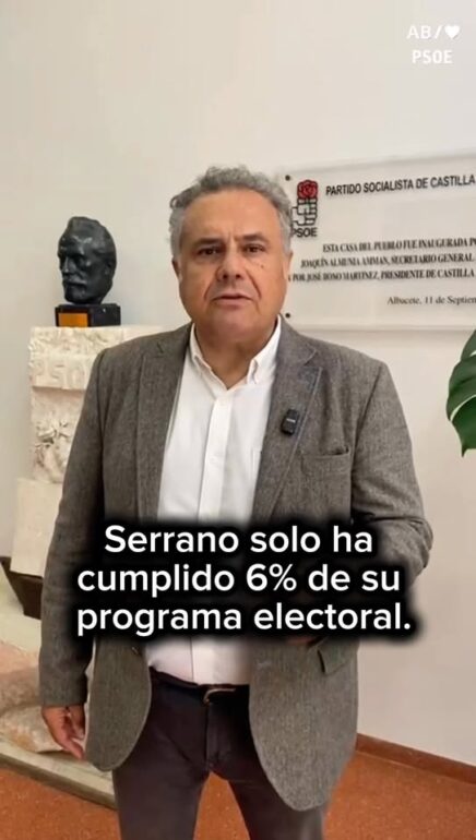 La inacción de Manuel Serrano lastra las oportunidades de Albacete.

 Ni un sol...
