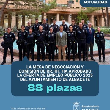 La Mesa de Negociación y Comisión de RR.HH. ha aprobado la Oferta de Empleo Púb...