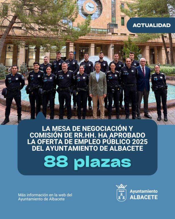 La Mesa de Negociación y Comisión de RR.HH. ha aprobado la Oferta de Empleo Púb...