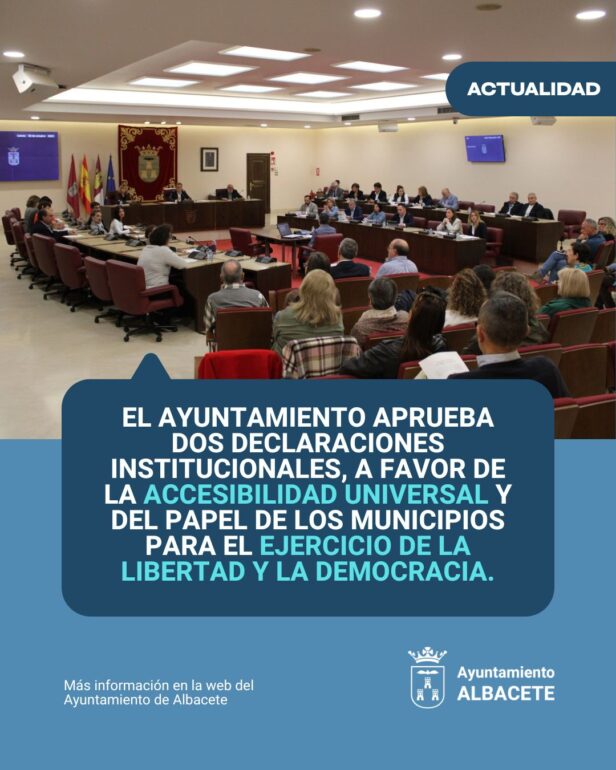 El Pleno del Ayuntamiento de Albacete ha aprobado este 30 de octubre, por unanim...