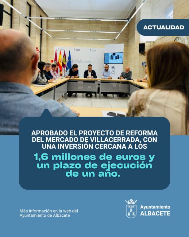 La Junta de Gobierno Local ha aprobado el proyecto de reforma del Mercado de Vil...