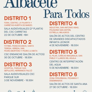 Asambleas abiertas para escuchar y construir ciudad
 Desde el 22 de octubre
 Ce...