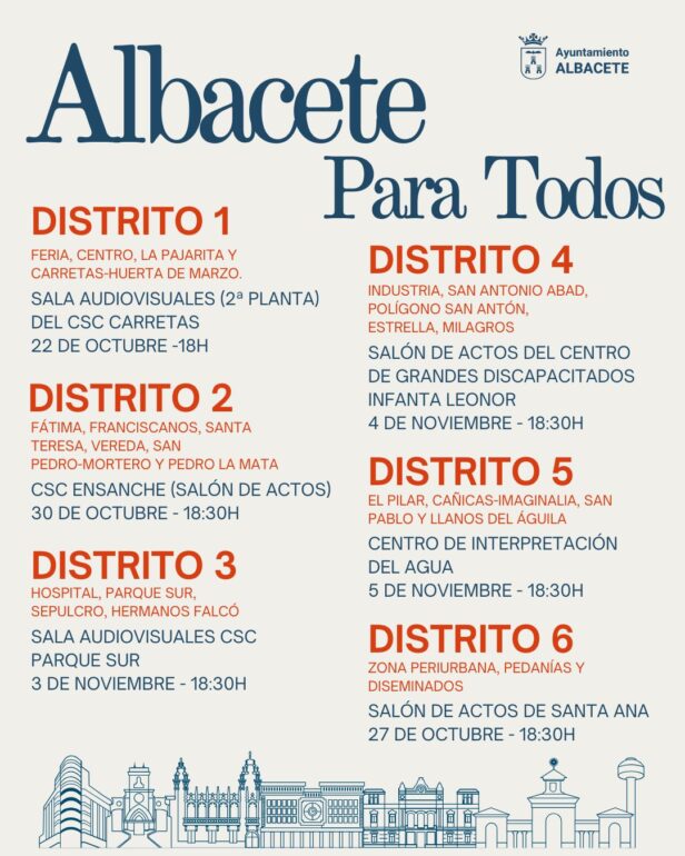 Asambleas abiertas para escuchar y construir ciudad
 Desde el 22 de octubre
 Ce...