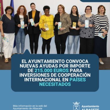 Nuevas ayudas para cooperación internacional

 El Ayuntamiento de Albacete ha a...